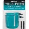 Drennan Pole Pots Aqua 150/250ml -Strategy Winkel Drennan Pole Pots TOPP002
