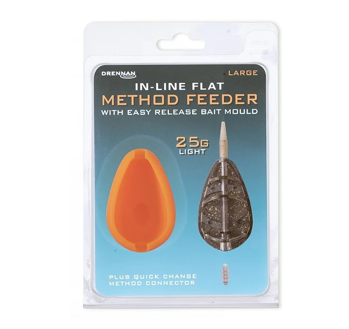 Drennan In-line Method Feeder With Bait Mould 3 Drennan In-line Method Feeder With Bait Mould
