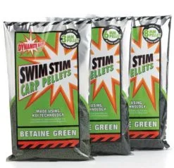 DYNAMITE BAITS Dynamite Swim Stim Carp Pellets Betaine Green 900gr