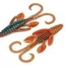 Molix Freaky Flip 4" 8pcs -Strategy Winkel Molix Freaky Flip UV Metallic Back Orange FRFL 493