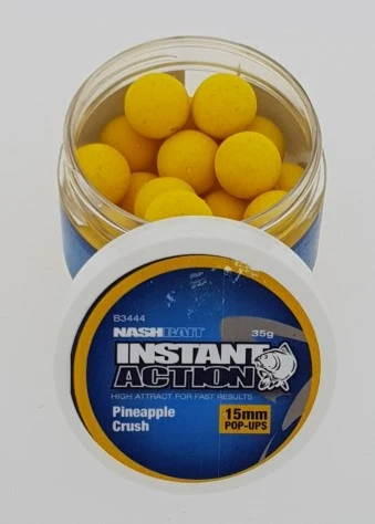 Nash Pineapple Crush Pop-ups 15mm 3 Nash Pineapple Crush Pop-ups 15mm