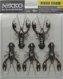 Nikko Craw 3.2 Inch -Strategy Winkel Nikko Craw 3.2 incg 432 C02 Mudbug 2