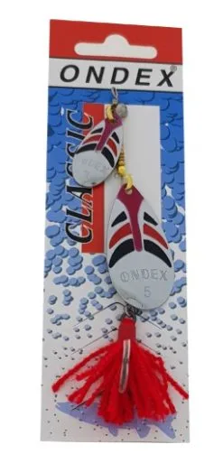 ONDEX Tandem Spinner 'Silver/Decore' 3/5 - 9 Gram