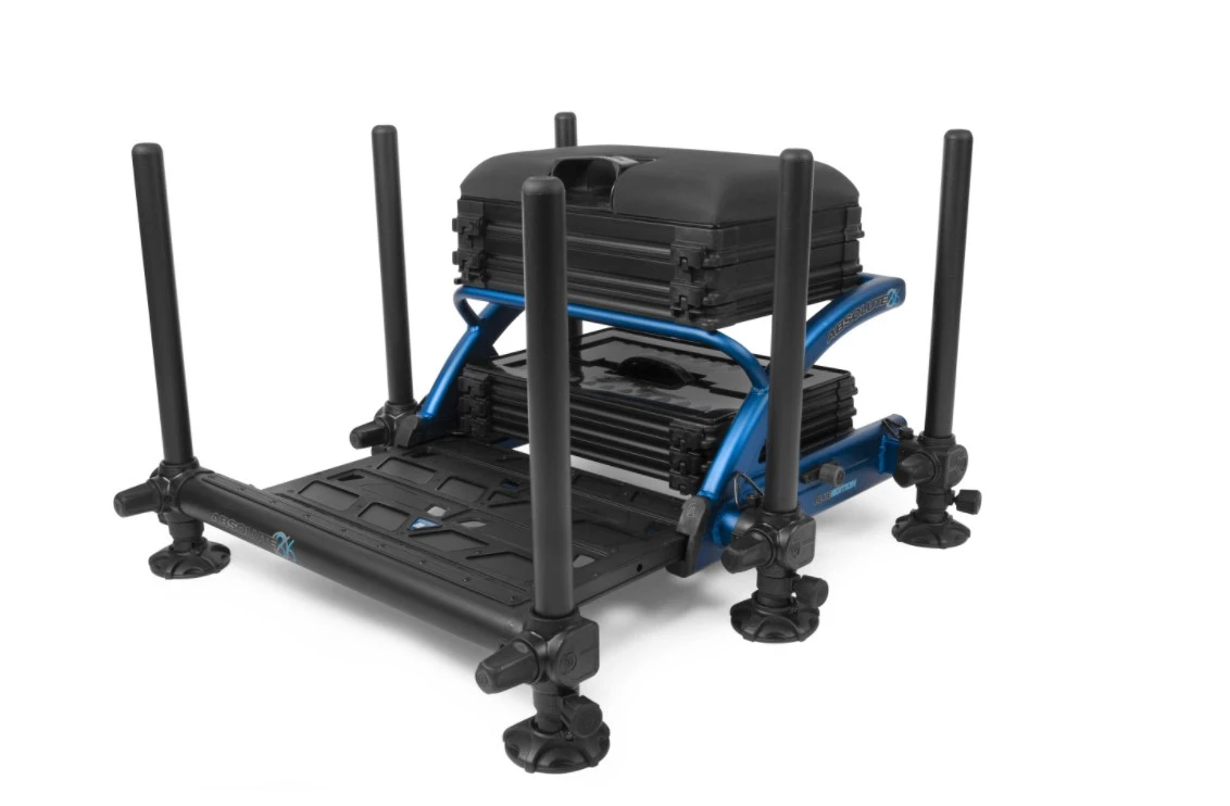 PRESTON INNOVATIONS Preston Absolute Seatbox Blue Edition 3 PRESTON INNOVATIONS Preston Absolute Seatbox Blue Edition