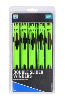 PRESTON INNOVATIONS Preston Double Slider Winders Groen 20cm 10pcs