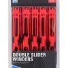 PRESTON INNOVATIONS Preston Double Slider Winders Rood 18cm 10pcs -Strategy Winkel Preston Double Slider Winders Rood 18cm 10pcs P0020015