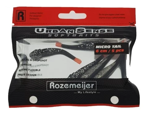 Rozemeyer Rozemeijer Urban Sense Micro Tail 6cm 5pcs 3 Rozemeyer Rozemeijer Urban Sense Micro Tail 6cm 5pcs