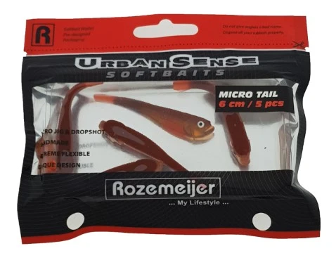 Rozemeyer Rozemeijer Urban Sense Micro Tail 6cm 5pcs 5 Rozemeyer Rozemeijer Urban Sense Micro Tail 6cm 5pcs - Afbeelding 3