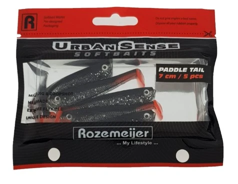 Rozemeyer Rozemeijer Urban Sense Paddle Tail 7cm 5pcs 3 Rozemeyer Rozemeijer Urban Sense Paddle Tail 7cm 5pcs