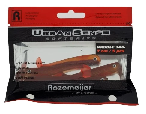 Rozemeyer Rozemeijer Urban Sense Paddle Tail 7cm 5pcs 5 Rozemeyer Rozemeijer Urban Sense Paddle Tail 7cm 5pcs - Afbeelding 3