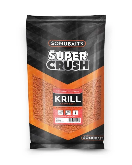 Sonubaits Groundbait Super Crush Krill 2kg 3 Sonubaits Groundbait Super Crush Krill 2kg