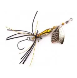 Spro Larva Mayfly Spinner Single Hook 5cm 4gr -Strategy Winkel Spro Larva Mayfly Brown Trout Single Hook 4351 108