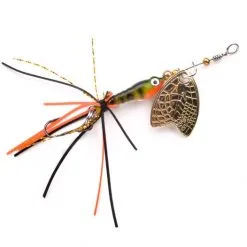 Spro Larva Mayfly Spinner Single Hook 5cm 4gr -Strategy Winkel Spro Larva Mayfly Perch Single Hook 4351 105