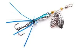 Spro Larva Mayfly Spinner 5cm 4gr 10 Spro Larva Mayfly Spinner 5cm 4gr -Strategy Winkel Spro Larva Mayfly Spinner Chrome Blue 4351 005
