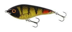 Westin Swim Glidebait 10cm – 34g Sinking -Strategy Winkel Westin Swim Sinking 10 cm 3D Oliveoil Perch P036 451 011