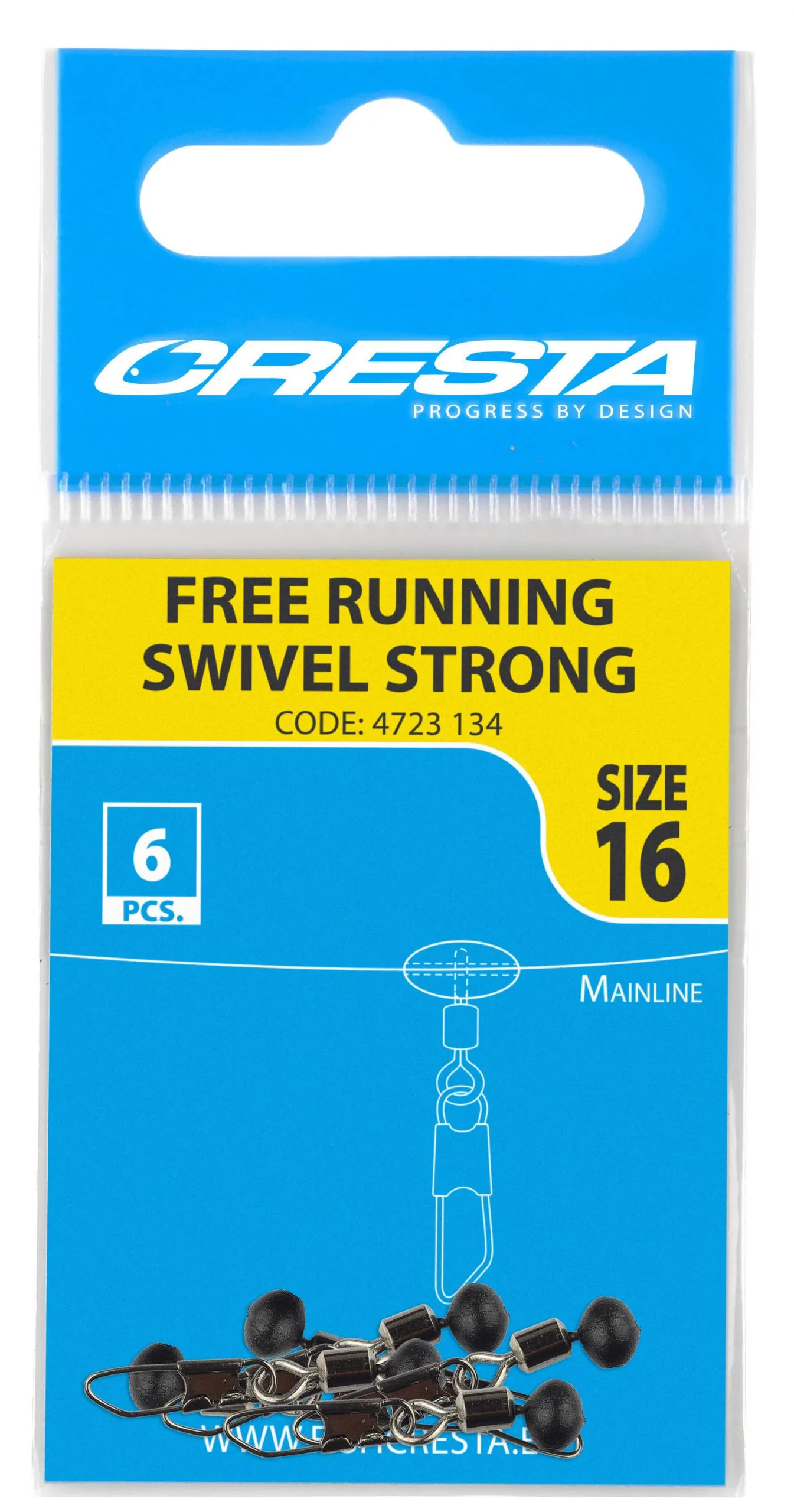 Spro Cresta Free Running Swivels Strong 3 Spro Cresta Free Running Swivels Strong